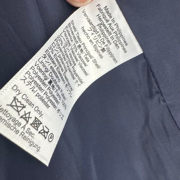 J. Crew Long Sleeve Going-Out Blazer in Stretch Twill Black Size 10 NWT - Picture 12 of 12